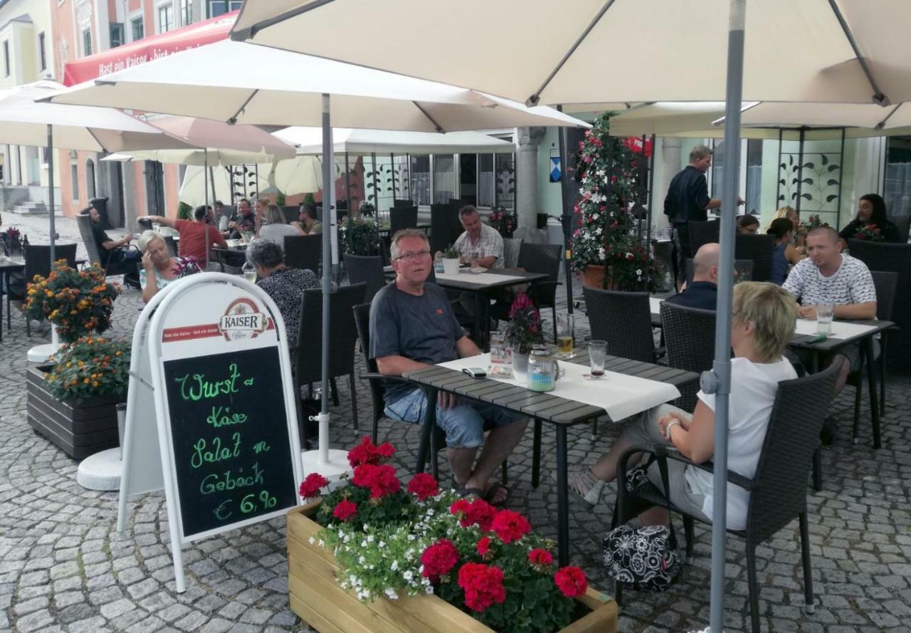 Hotel-Restaurant zum Donaueck Mauthausen Exterior foto